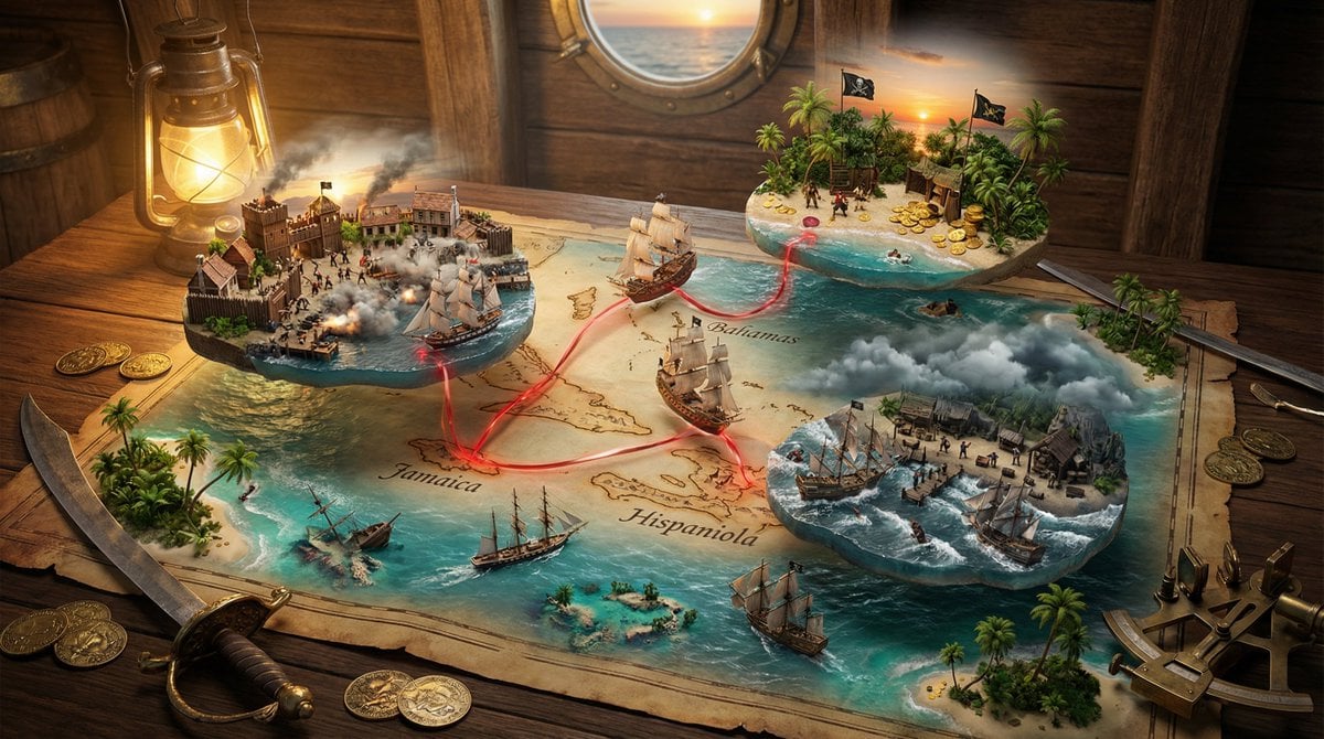 Living Diorama Map with Miniature Worlds — image 3