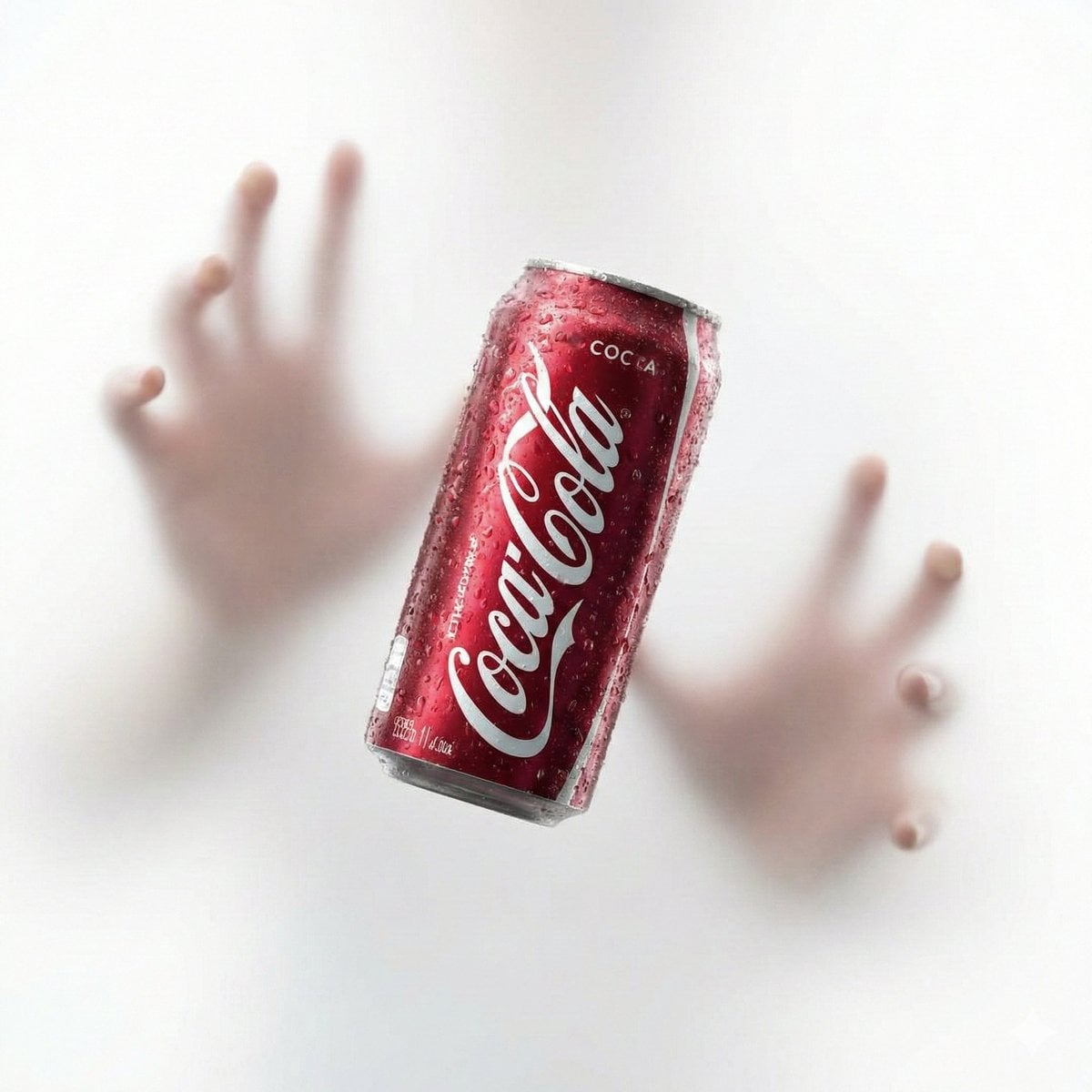 Ethereal Product Shot with Frosted Glass Hands — image 2