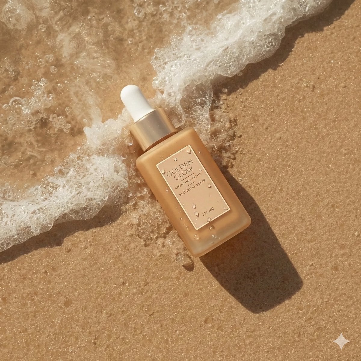 Golden Glow Bronzing Elixir Beach Photography — image 3