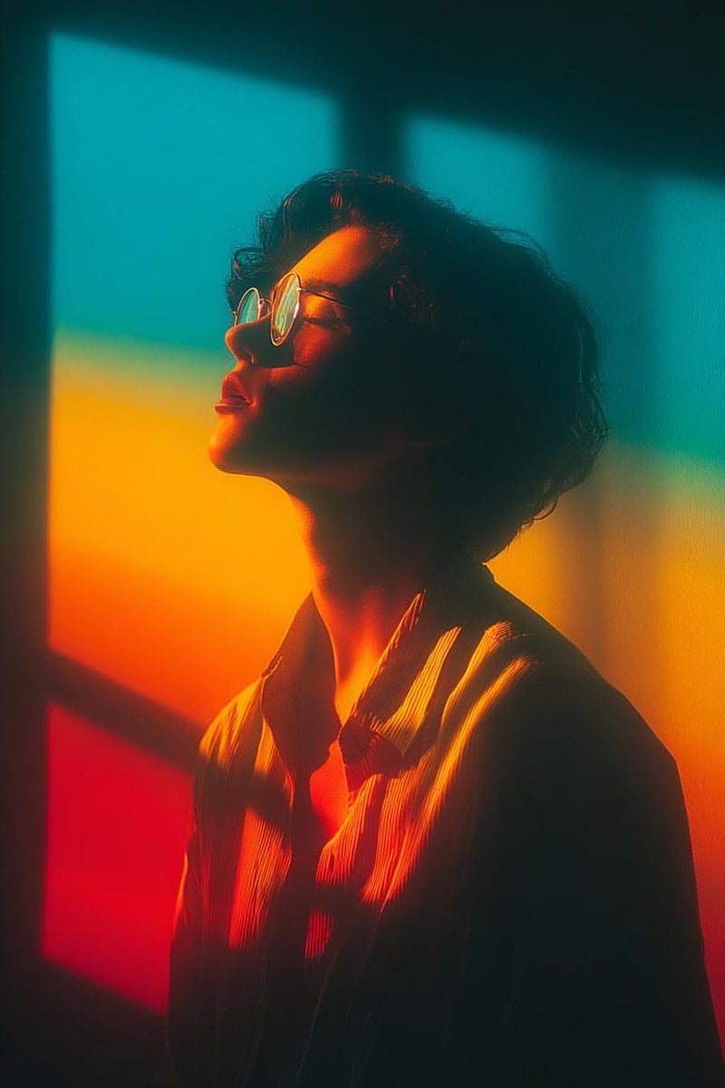 Geometric Window Light Portrait — image 2