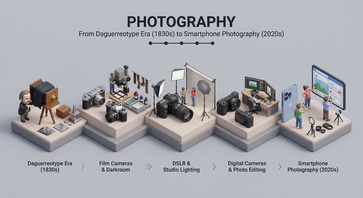 Isometric Diorama of Topic Evolution Through Time — image 2