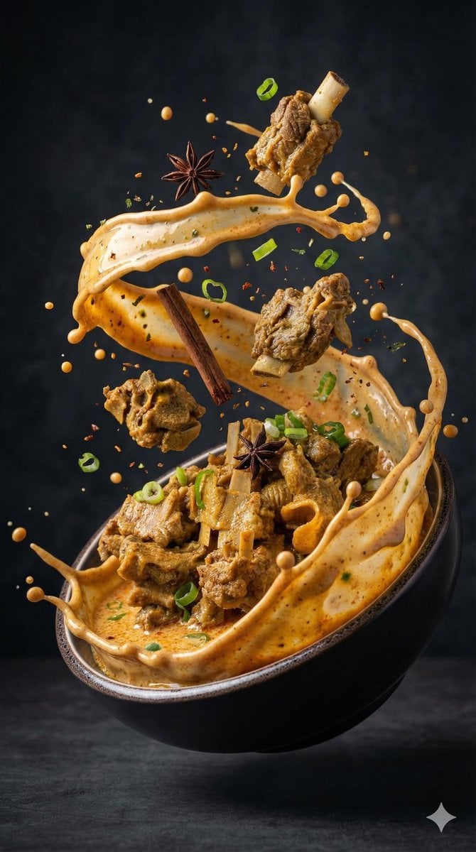 Explosive Asian Soup With Flying Ingredients — image 2
