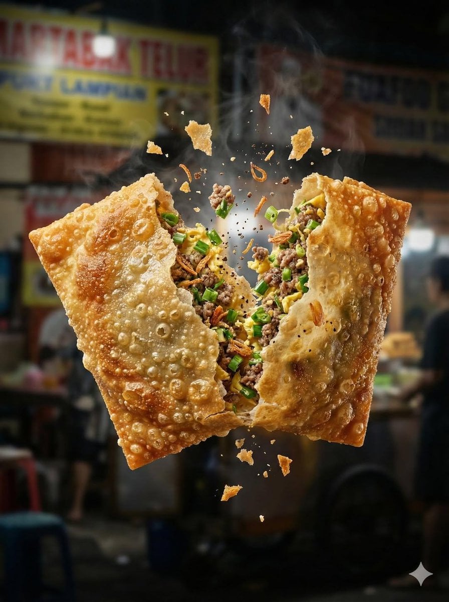 Exploding Fried Snack in Night Market