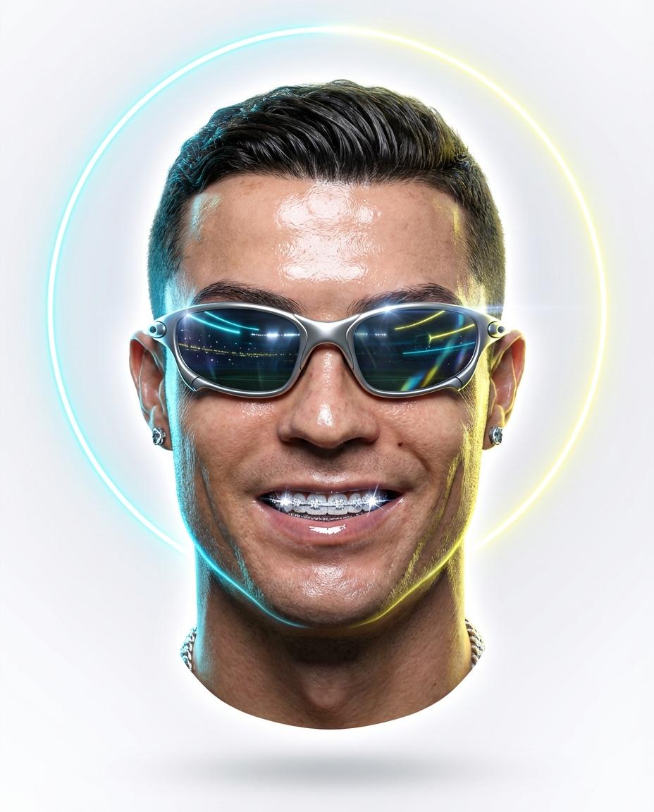 Hyper-Stylized 3D Floating Head Portrait — image 2