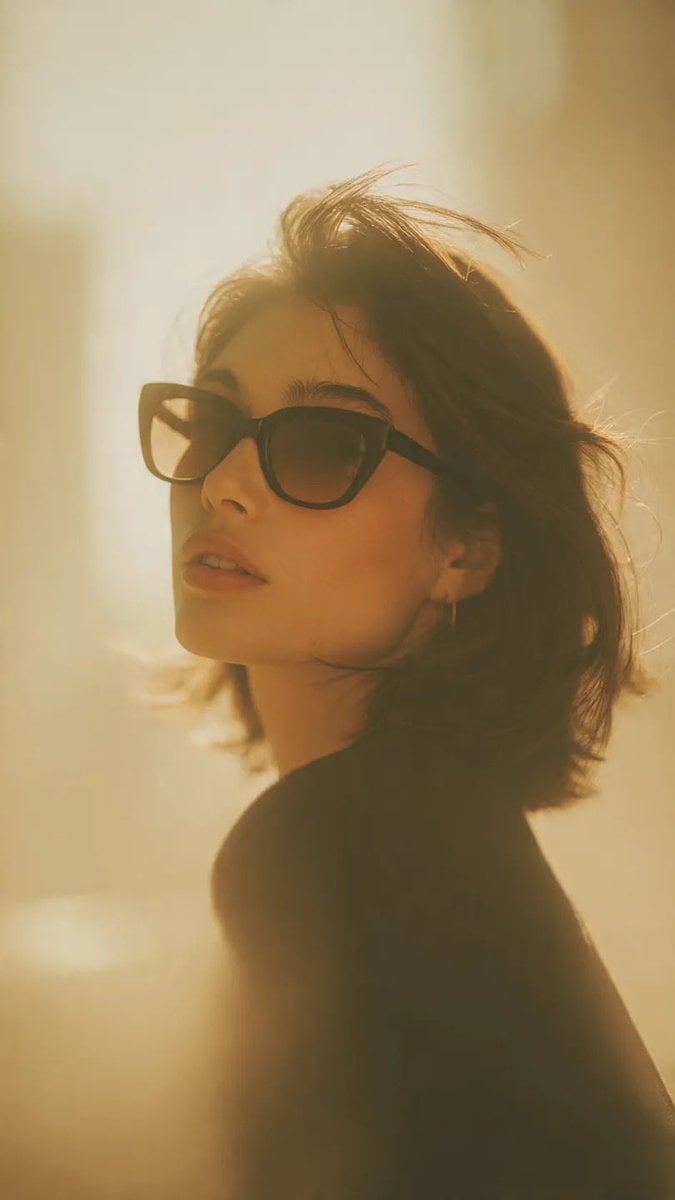 Cinematic Fashion Portrait With Golden Hour Lighting — image 2