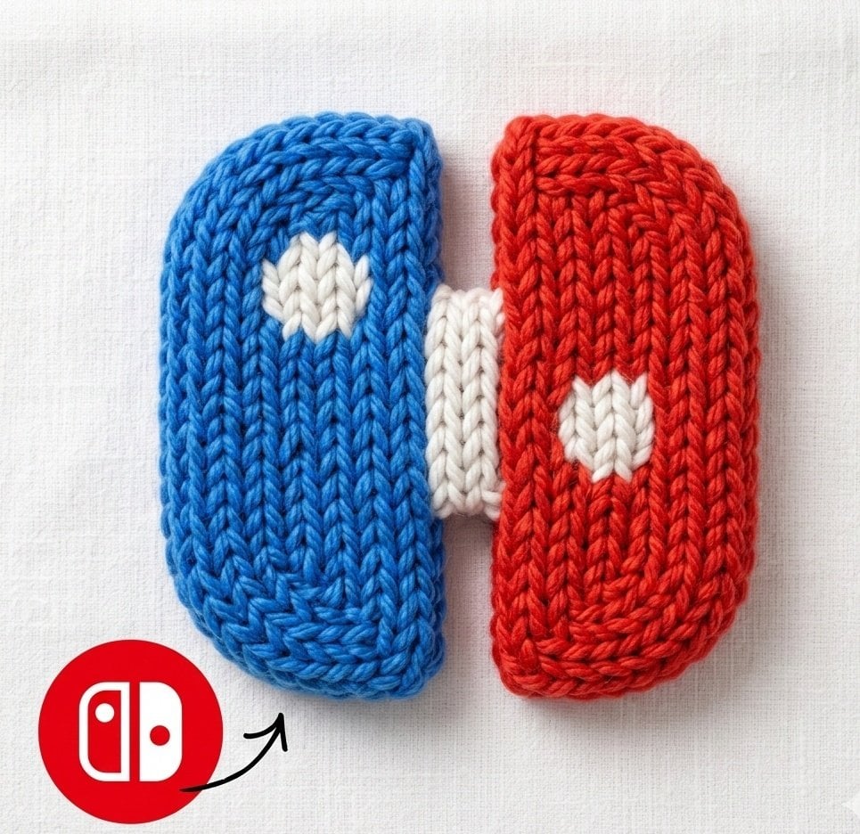 Knitted Instagram Logo with Stitched Camera Symbol — image 2