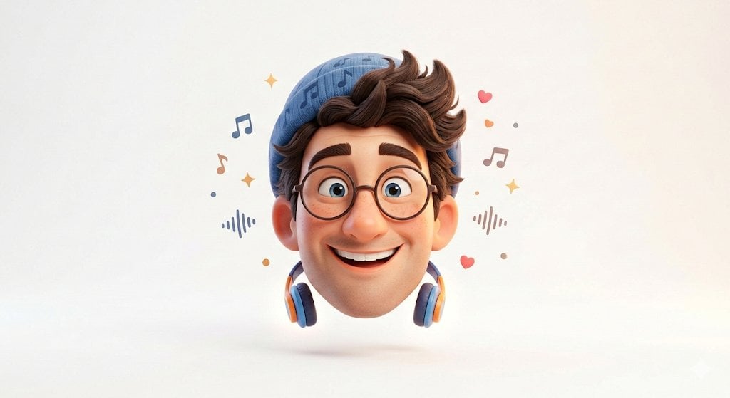 Happy 3D Man Avatar in Pixar Style — image 2