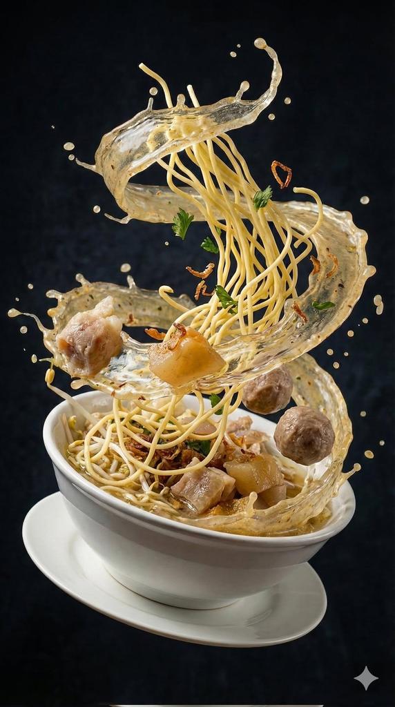 Spicy Meat Soup Exploding in Dynamic Splash — image 2