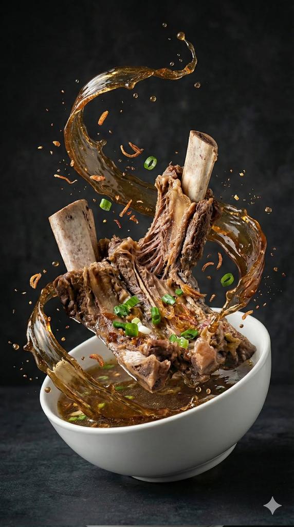Spicy Meat Soup Exploding in Dynamic Splash — image 3