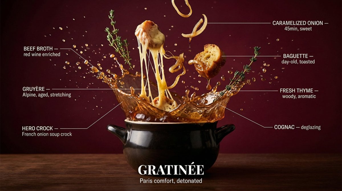 Exploding Dish with Labeled Ingredients — image 2