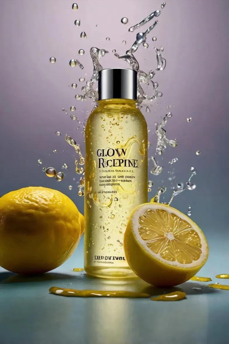 Ultra-Realistic Glow Recipe Lemon Serum Advertisement — image 2