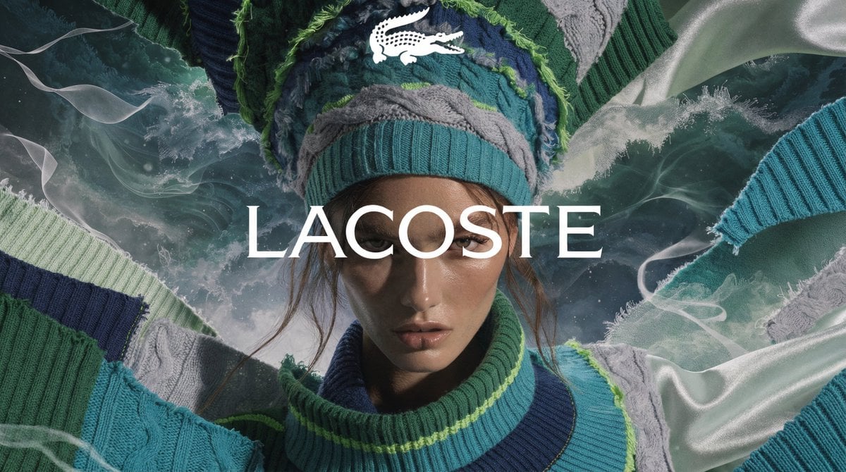 High Fashion Campaign Poster with Model — image 4