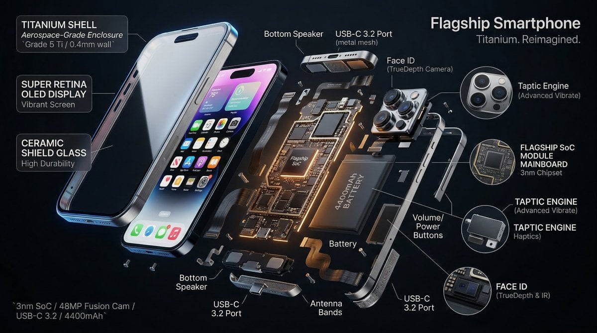 Hyperrealistic Exploded View of [PRODUCT]