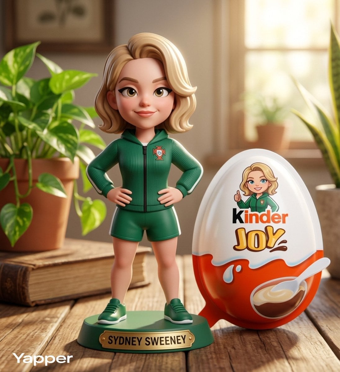 Cristiano Ronaldo Collectible Figurine and Kinder Joy — image 2