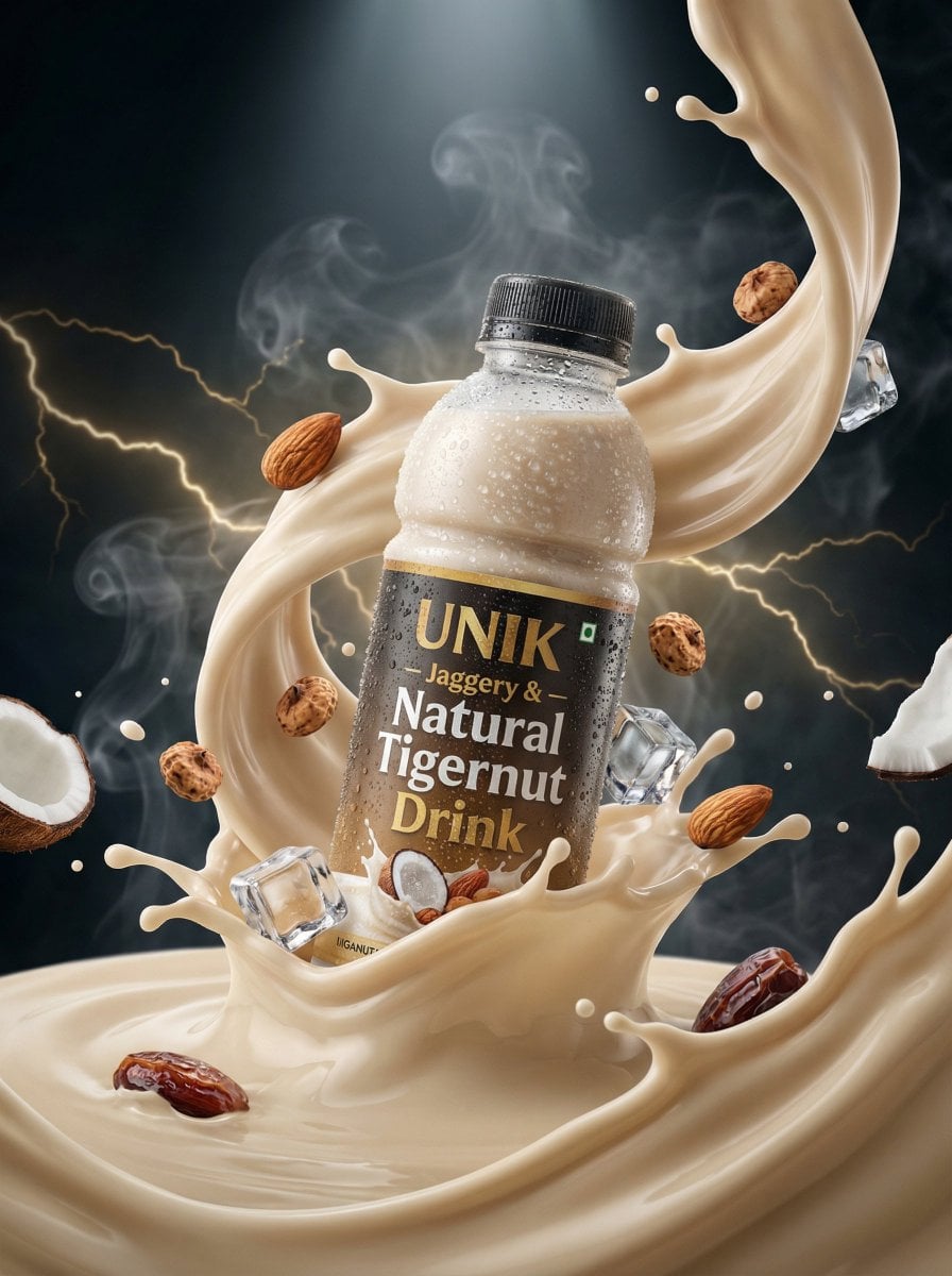 UNIK Jaggery Tigernut Drink Advertisement — image 4