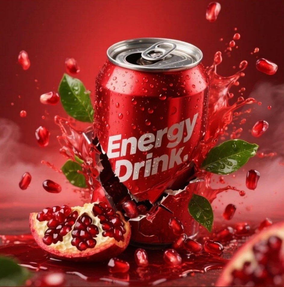 Hyper-Realistic Protein Shake Can Advertisement — image 3