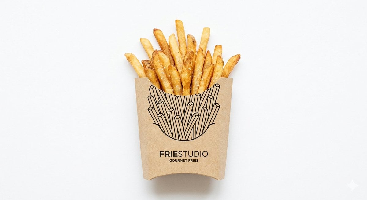 Photorealistic Food Emerging From Illustrated Packaging