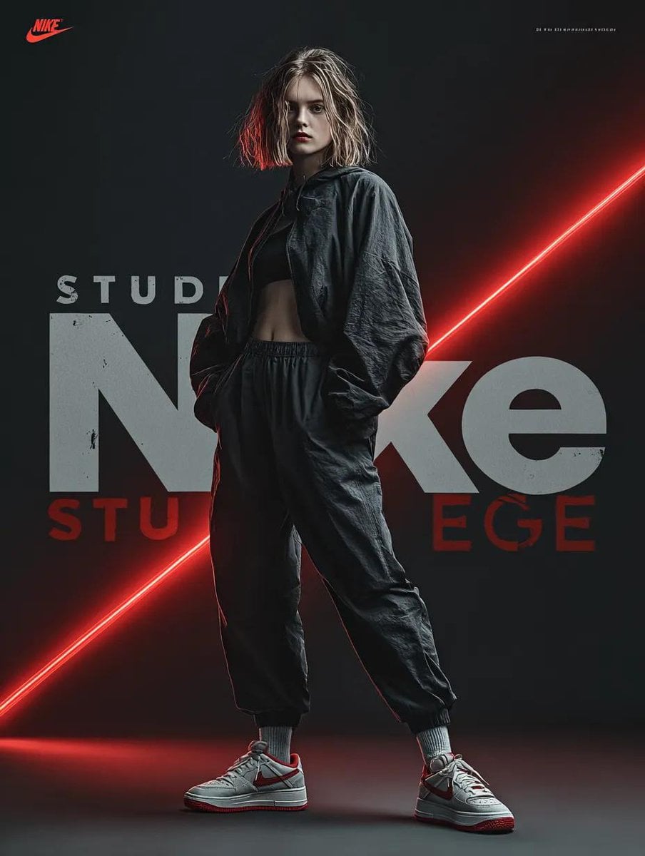 Nike Lumina: Futuristic Fashion Jump