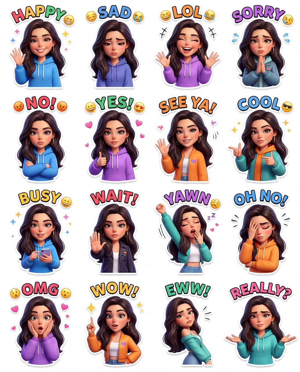 Chibi Animated Sticker Pack Creator — image 2