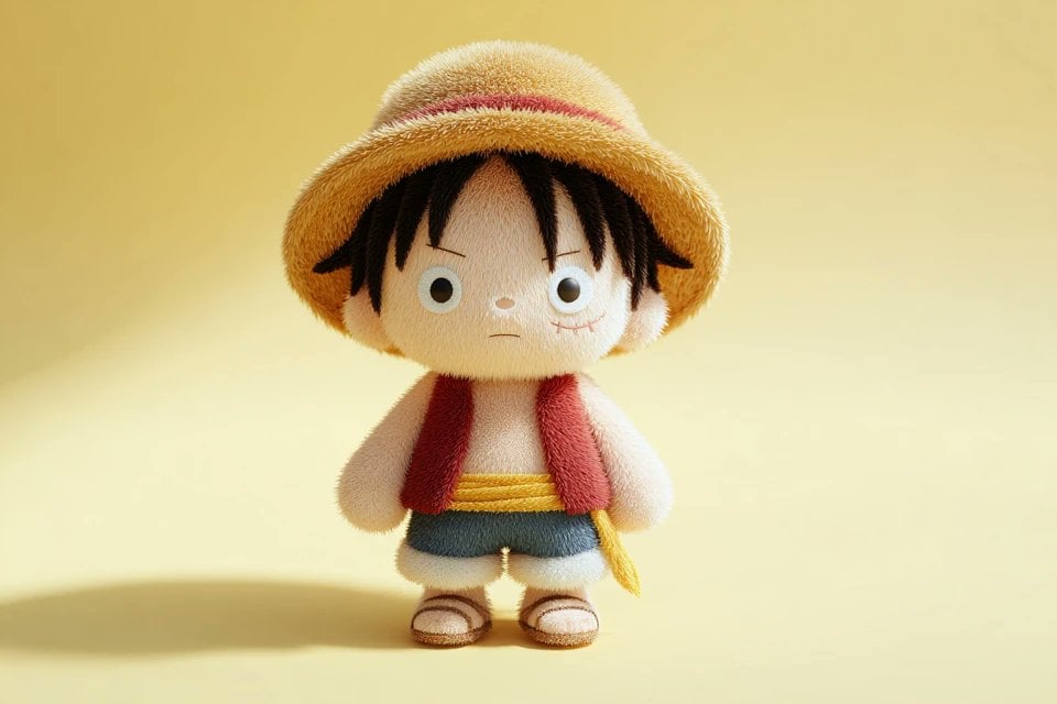 Cute Full-Body Plush Toy Collectible — image 2