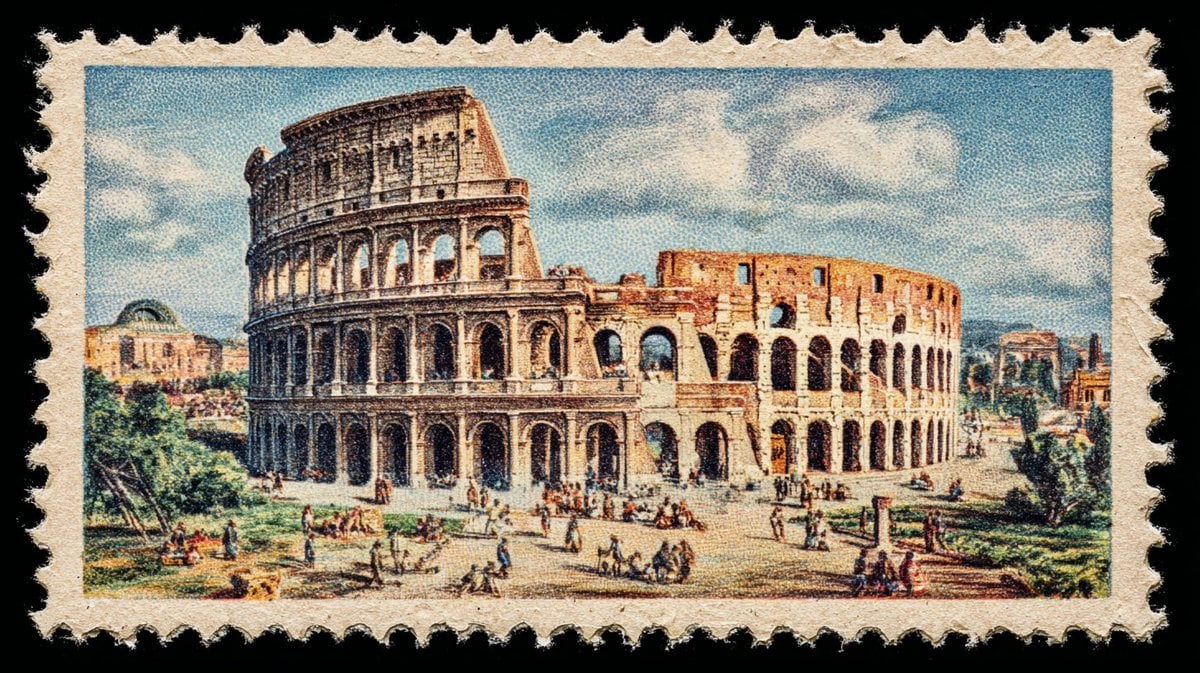 Vintage Postage Stamp of Iconic Capital Monument — image 3