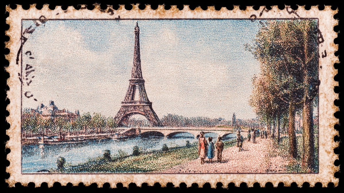 Vintage Postage Stamp of Iconic Capital Monument — image 4