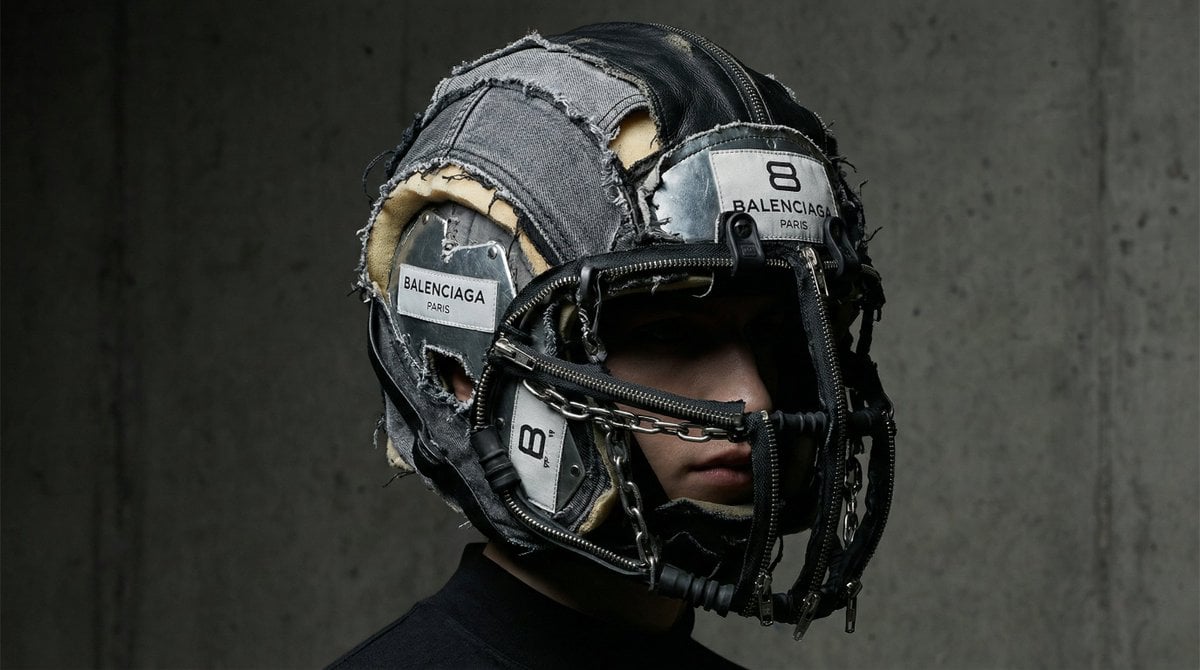 Brand Embodiment Helmet Redesigned for Fashion Editorial — image 2