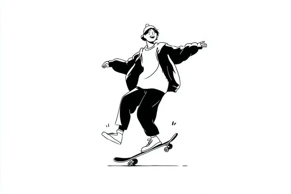 Minimalist Character Illustration in Notion Style — image 4