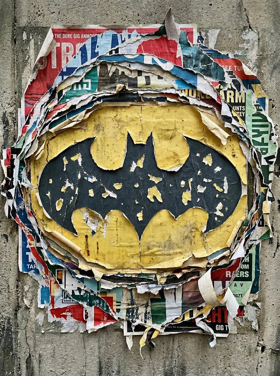 Logo Revealed Through Ripped Urban Posters — image 4