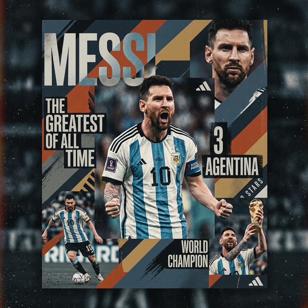 Maximalist Sports Collage of Team and Player — image 4