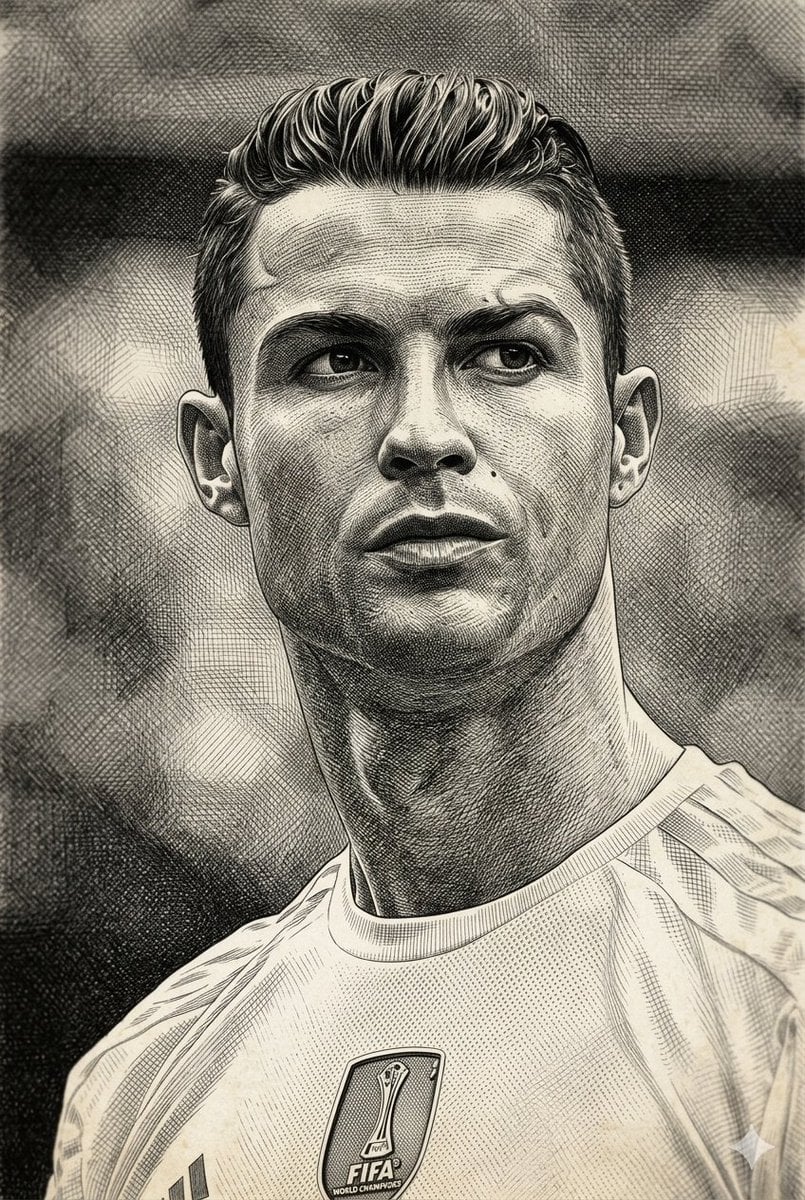 Hyper-Detailed Monochrome Portrait — image 2