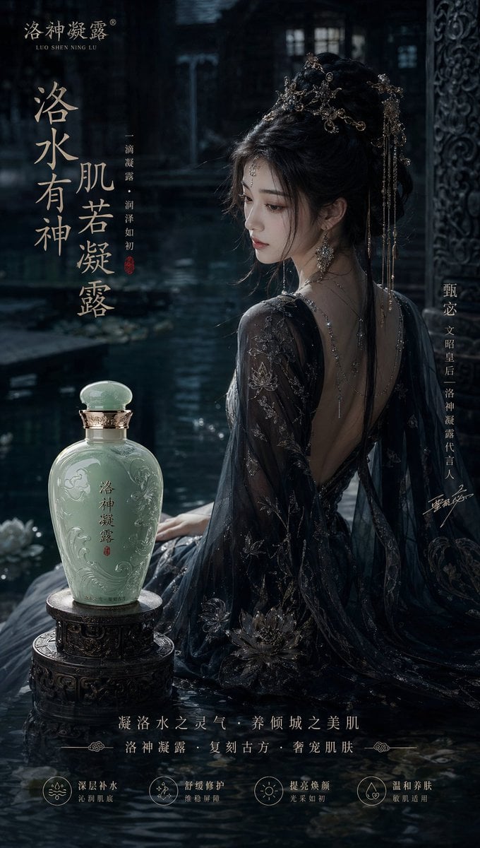 Imperial Palace Perfume Flacon with Han Dynasty Dancer — image 2