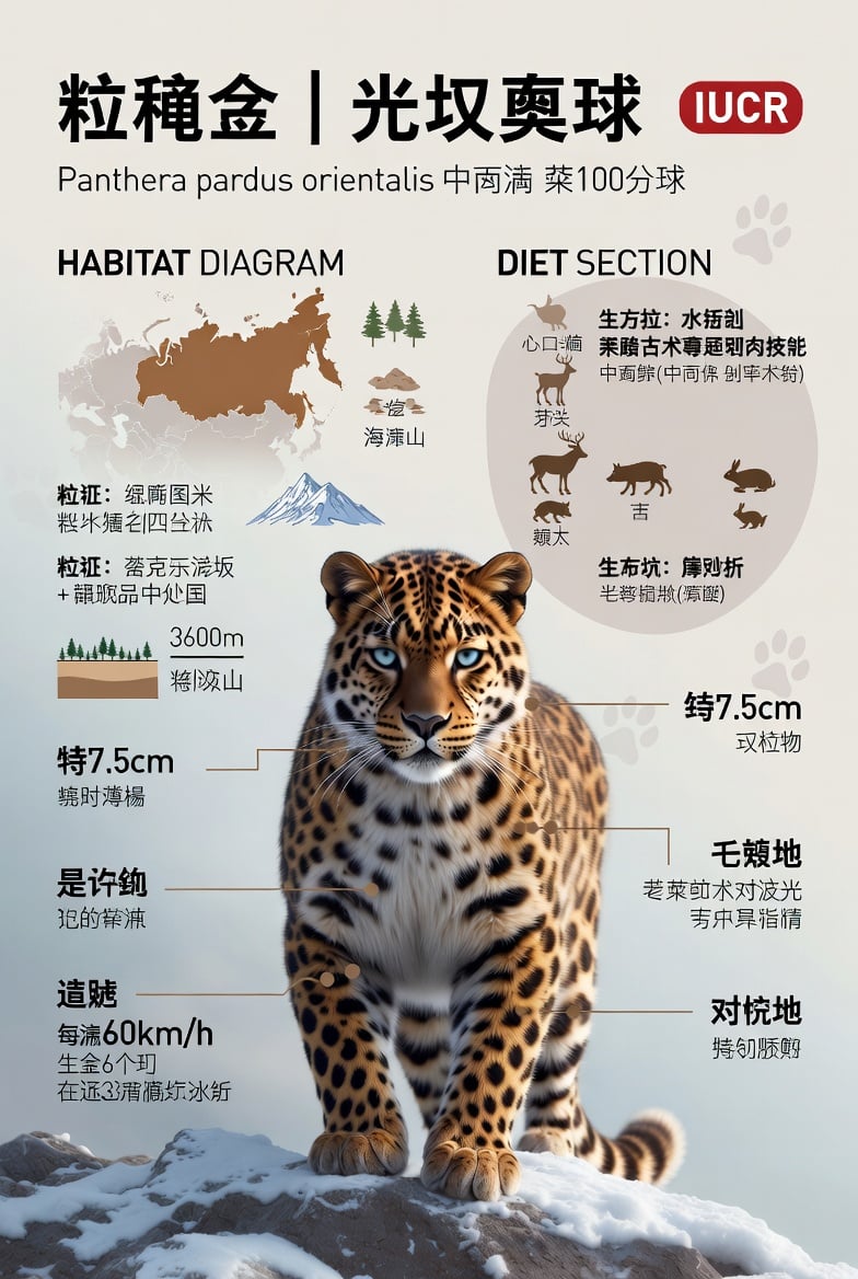 Endangered Animal Infographic Chinese — image 2