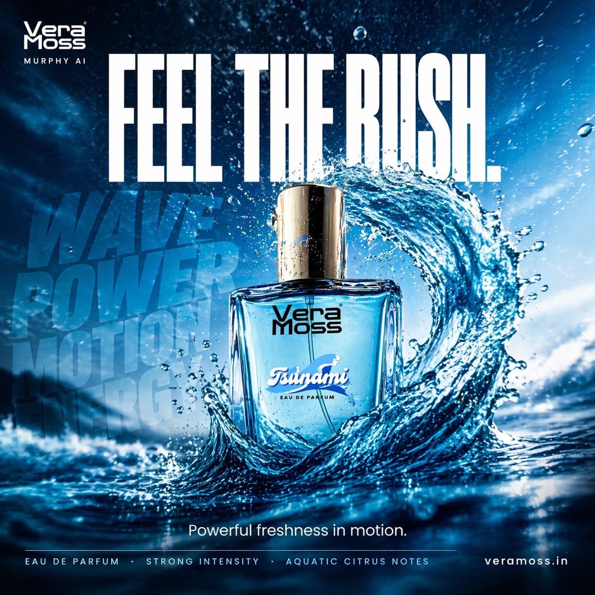 Vera Moss Tavernier Blue Perfume Billboard — image 2