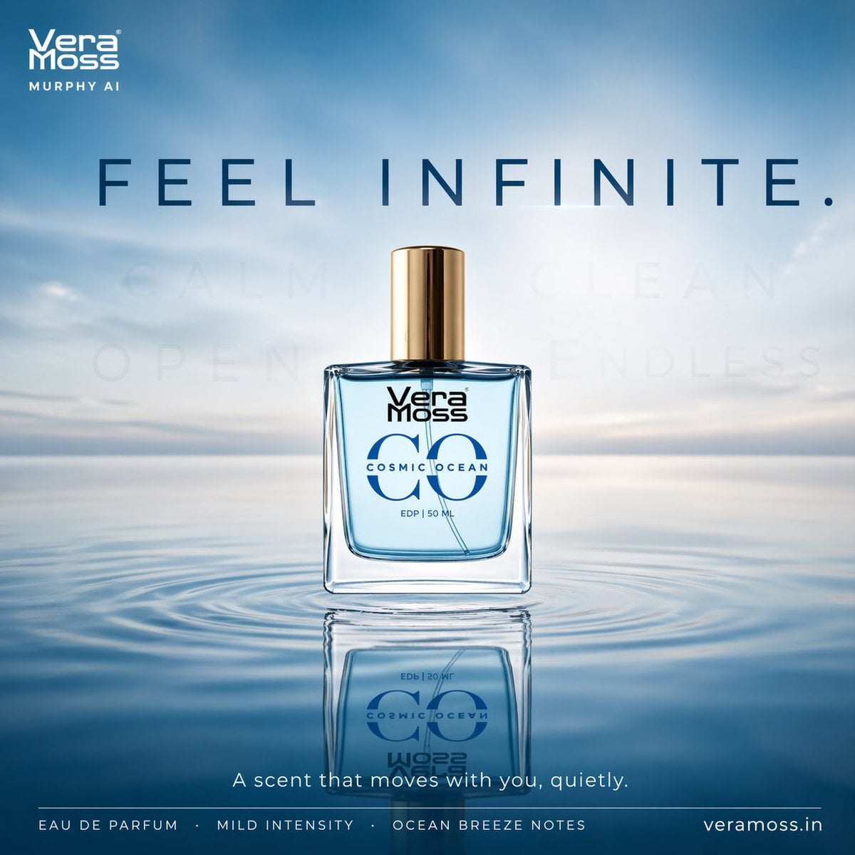 Vera Moss Tavernier Blue Perfume Billboard — image 3