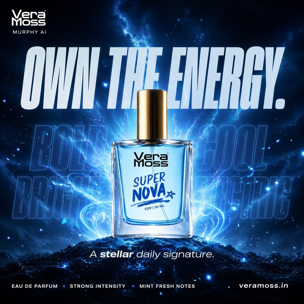 Vera Moss Tavernier Blue Perfume Billboard — image 4