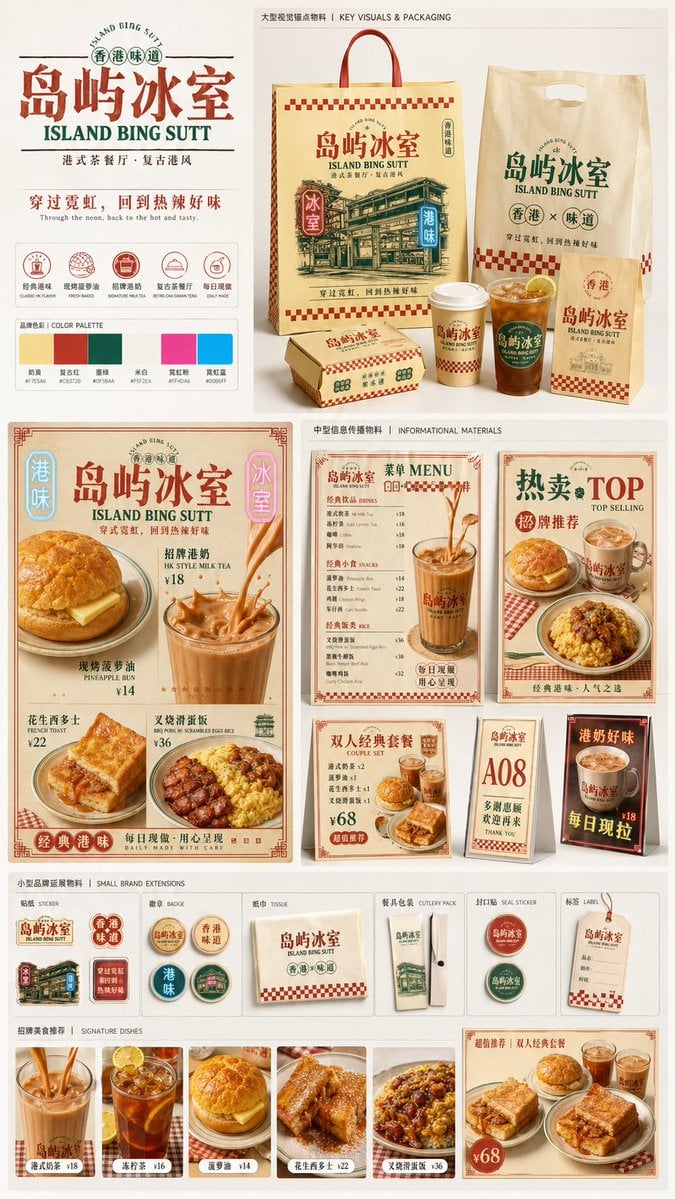 Comprehensive Restaurant Brand Visual System Showcase — image 2