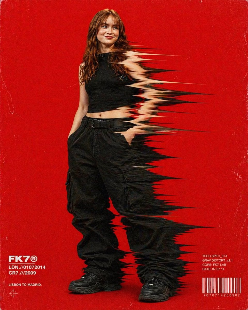 Hip Hop Model with Motion Drag Clothing — image 3