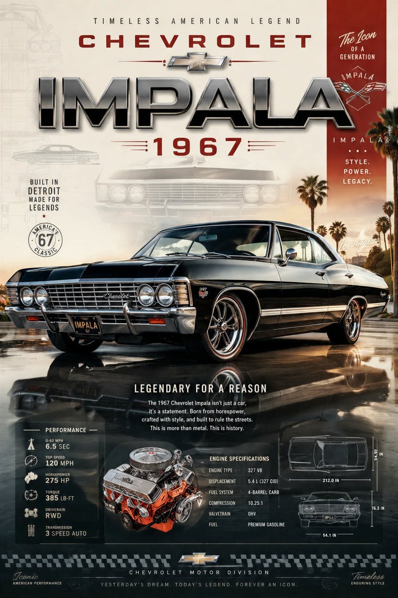 Premium Automotive Poster of Epic Car Model