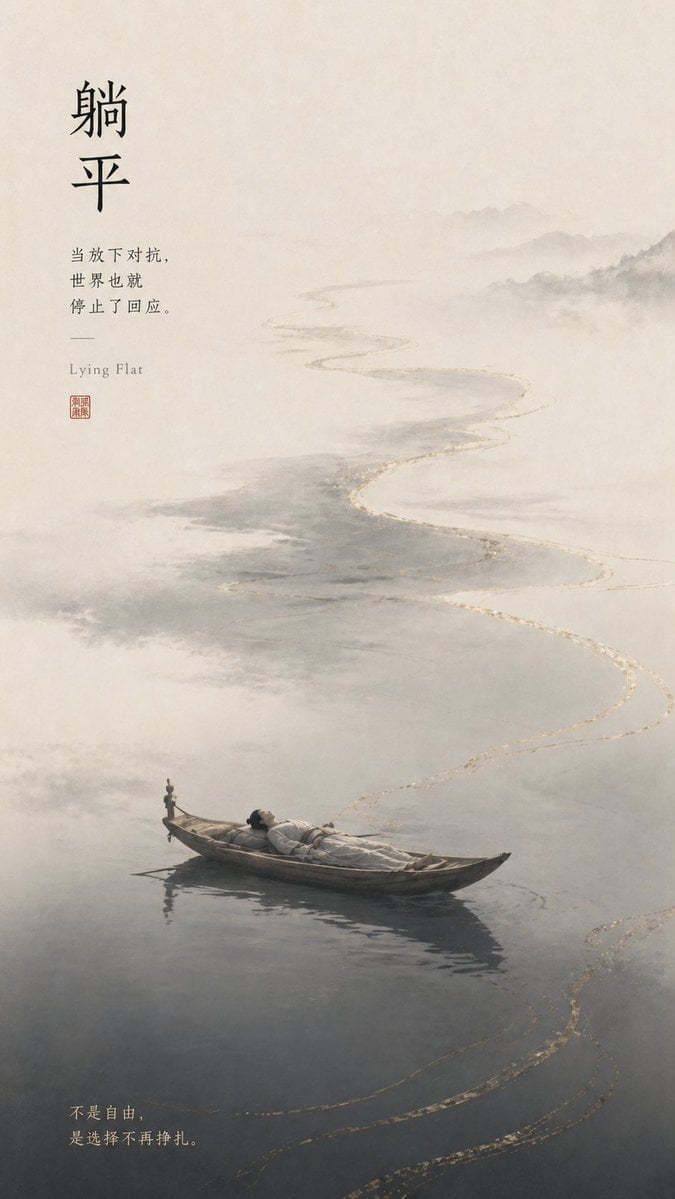 Serene Water Reflection with Floating Lotus — image 3