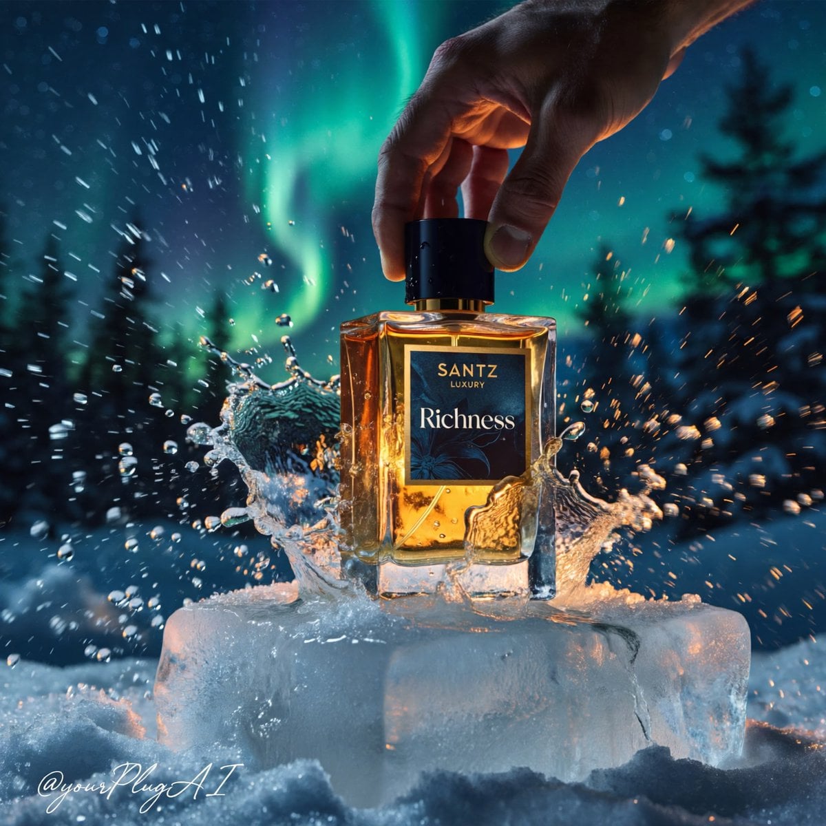 Cinematic Luxury Perfume Product Shot — image 4